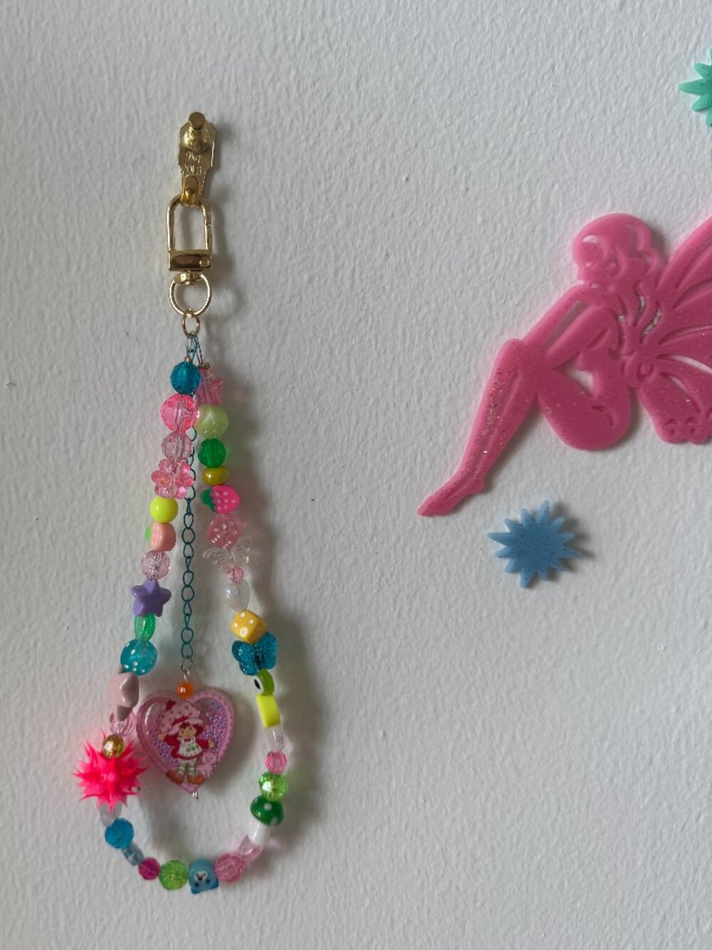 STRAWBERRY SHORTCAKE BAG CHARM #1